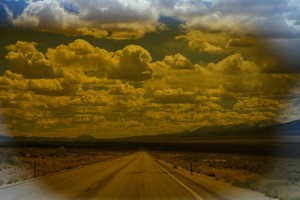 Lonely Highway 50 through the lens of my Smith's